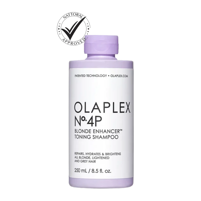 No.4P  Bond Enhancer Toning Shampoo For Blonde, Lightened & Grey Hair, 250Ml- Olaplex