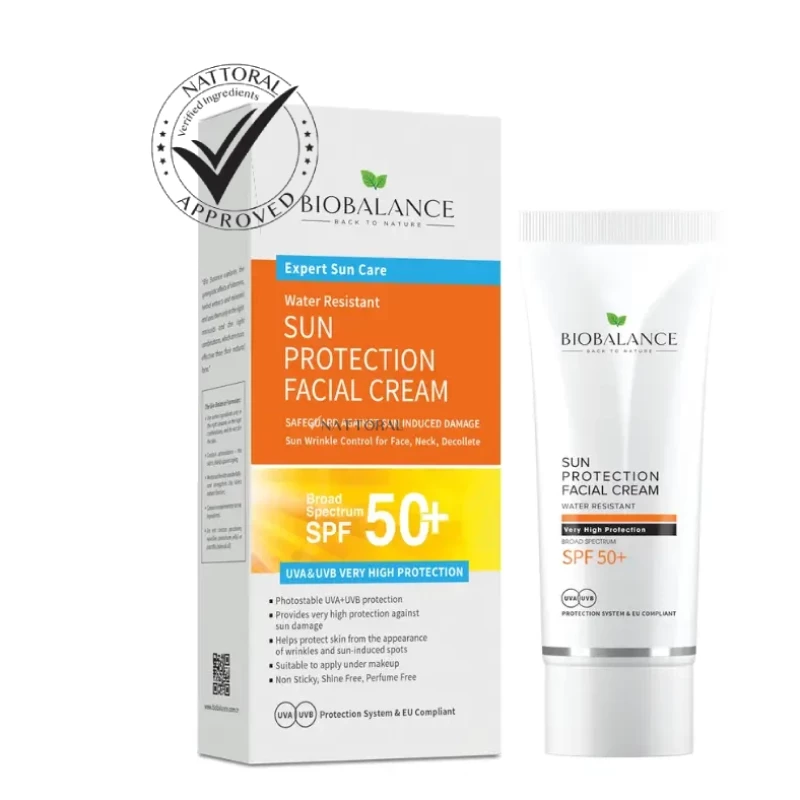 Chemcial Sunscreen Protection Facial Cream - Spf 50+- 75Ml- Biobalance