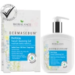 Derma- Sebum Purifying Facial Cleansing Gel For Oily Acne Prone Skin -250Ml- Biobalance