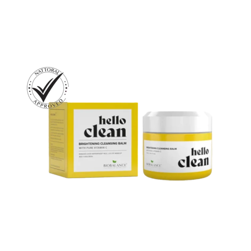 Hello Clean Brightening Cleansing Balm With Pure Vitamin C -100Ml- Biobalance