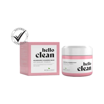 Hello Clean Nourishing Cleansing Balm With Squalane & Bisabolol -100Ml- Biobalance