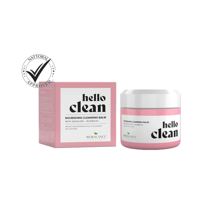 Hello Clean Nourishing Cleansing Balm With Squalane & Bisabolol -100Ml- Biobalance