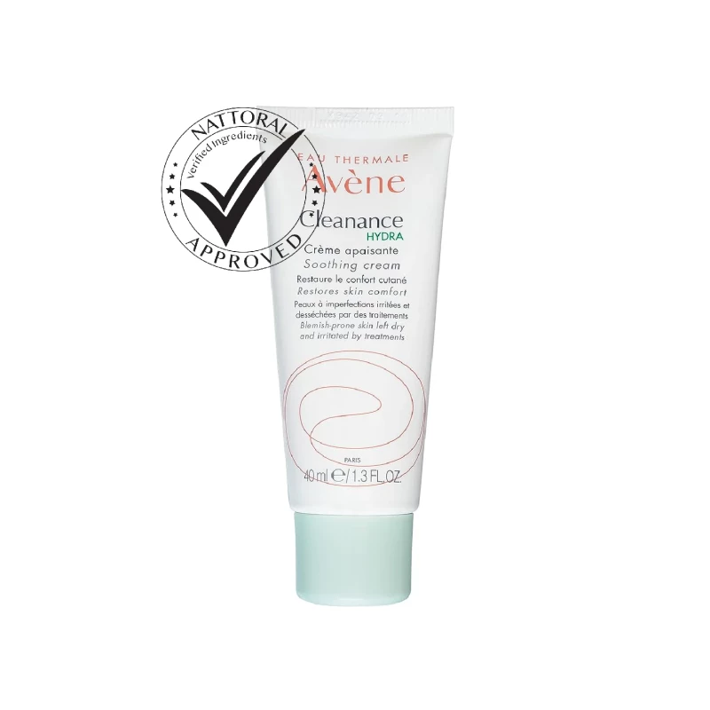Avene Cleanance Hydra Soothing Cream For Skin Comproemized By Acne Treatments, 40Ml