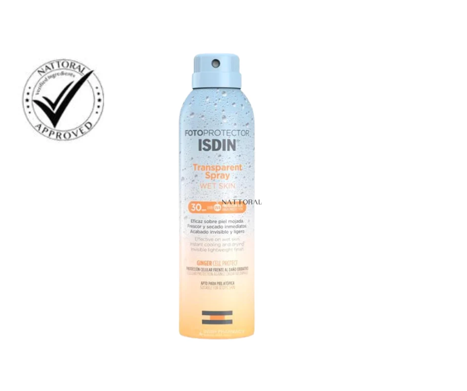 Buy Isdin Fotoprotector Transparent Spray Wet Skin Spf30 250Ml for Skin  Care Online - Nattoral
