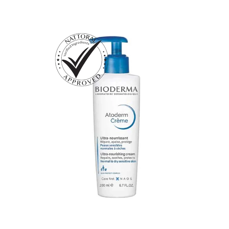 Bioderma Atoderm Creme Moisturizer For Normal To Dry Sensitive Skin