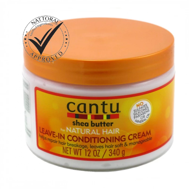 Cantu Hair Conditioning Cream Leave In Conditioning Cream Shea Butter, 340G