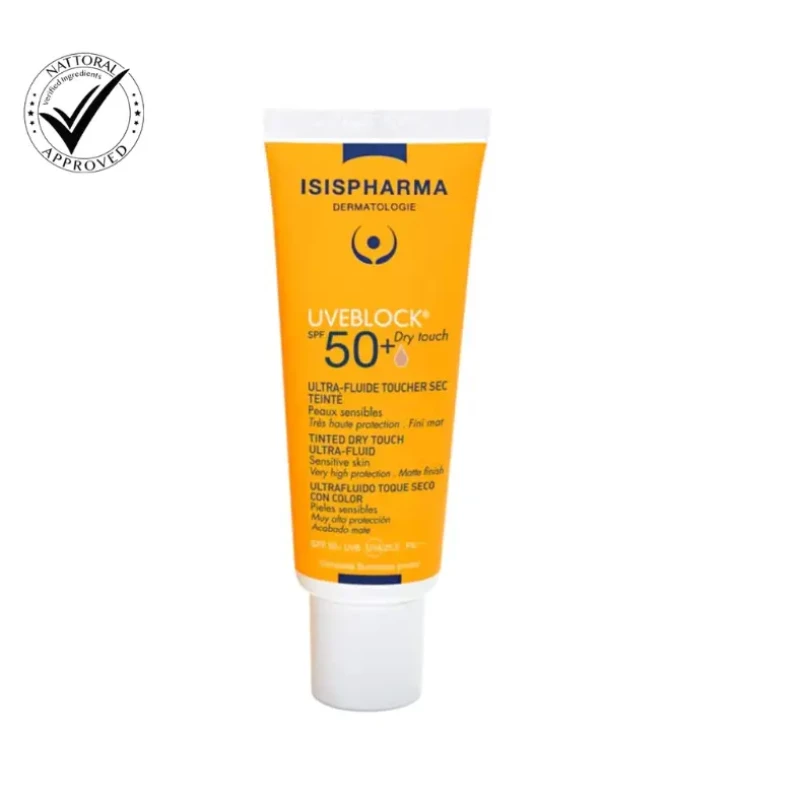 Isispharma Uveblock  Tinted Dry Touch Ultra Fluid Spf50+ 40Ml