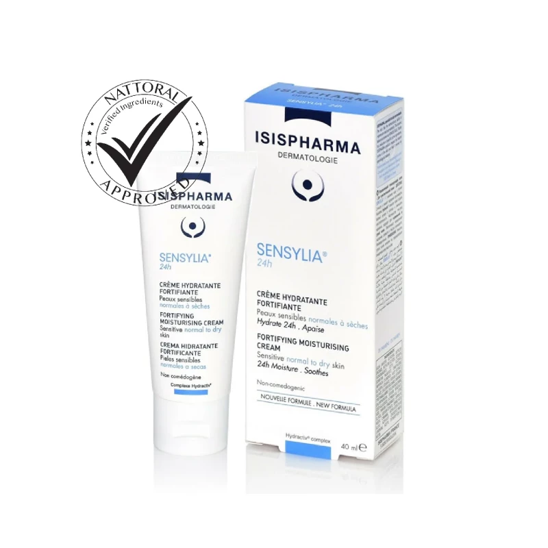 Sensylia Cream Fortifying Moisturizing Cream For Sensitive And Dehydrated Skin- 40Ml- Isis Pharama