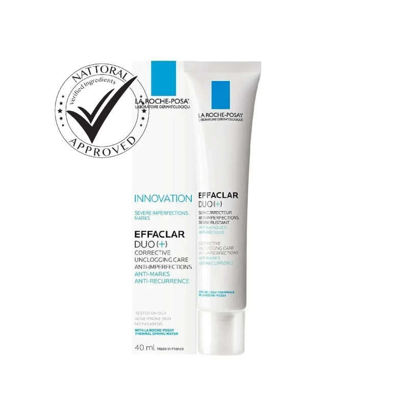 Effaclar Duo (+) Anti-Acne Corrective Moisturiser & Spot Treatment - 40Ml- La Roche Posay