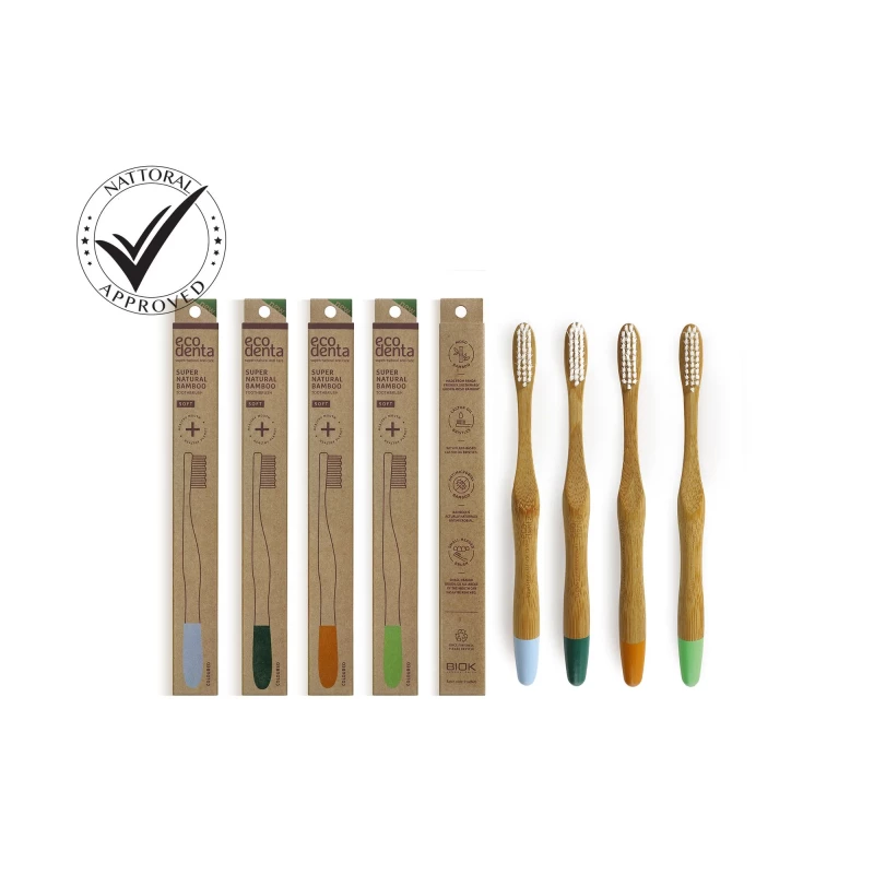 Ecodenta Bamboo Toothbrush-Soft Bristles