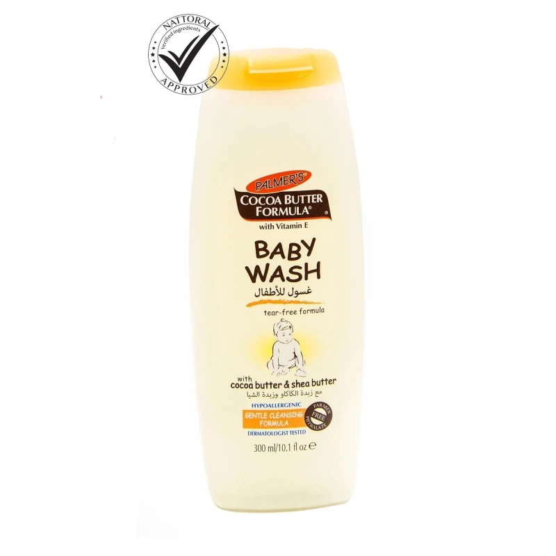 Baby Wash For Body & Hair Cleanser -300Ml-Palmers