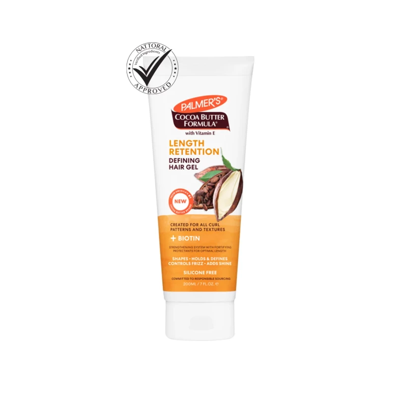 Palmers Cocoa Butter & Biotin Length Retention Styling Hair Gel, 200Ml