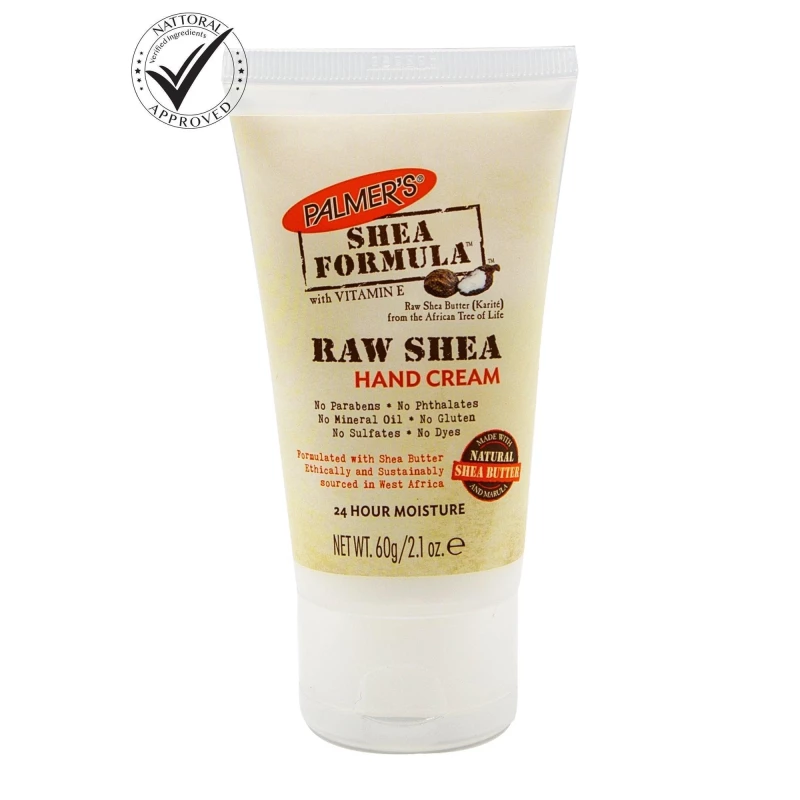 Raw Shea Hand Cream For Softer Radiant Skin -60G- Palmers