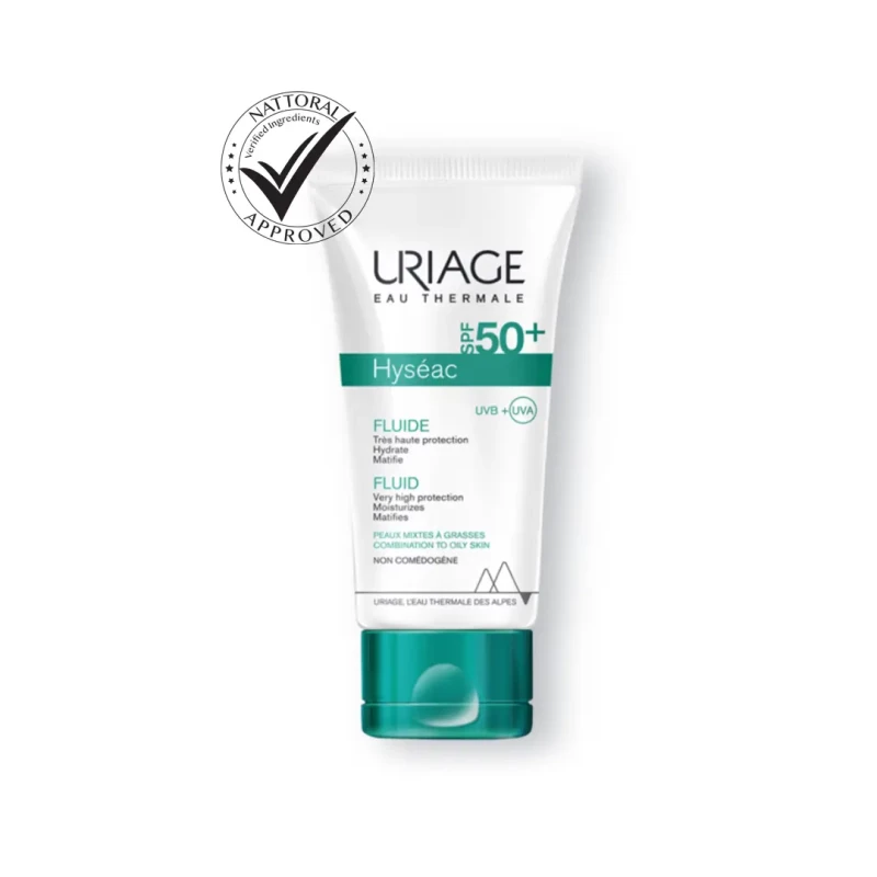 Uriage Hyseac Fluid Spf50+ Acne Prone Combination To Oily Skin-50Ml-Uriage