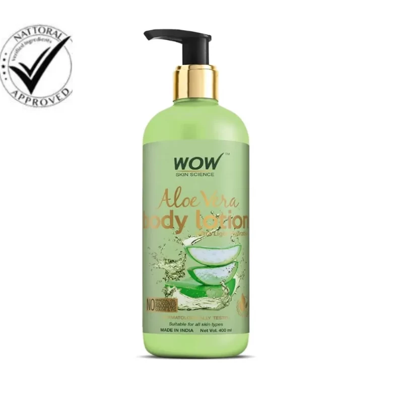 Wow Skin Science Aloe Vera Body Lotion 400Ml