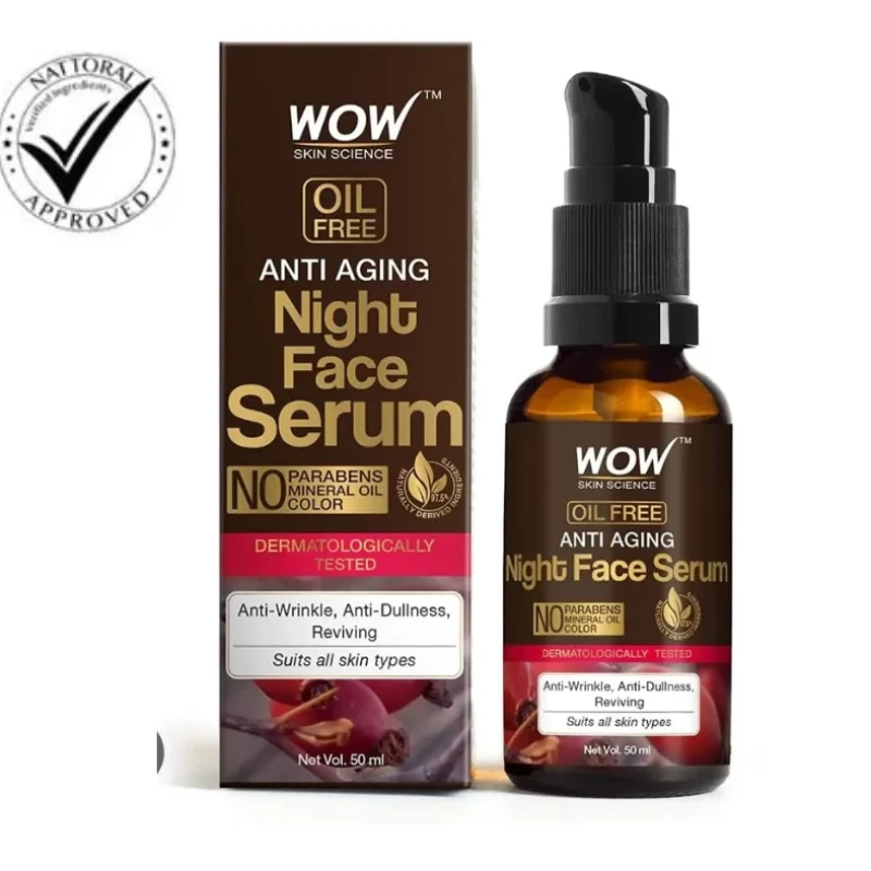 Wow Skin Science Night Face Serum 30Ml